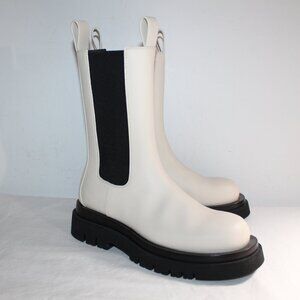 NWOB Bottega Veneta Lug Boots Stretch Panel Boots 39